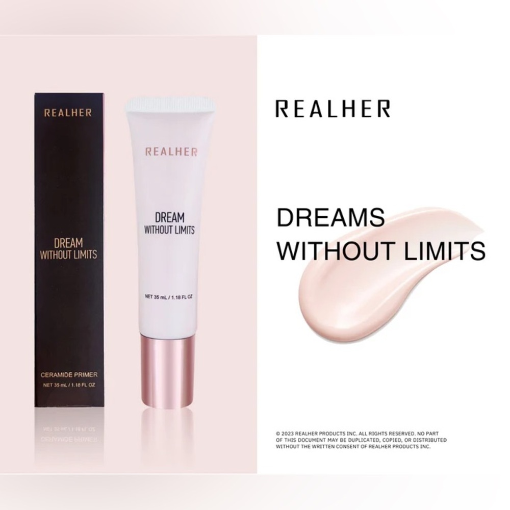 NEW IN BOX:  REALHER Ceramide primer- dream without limits